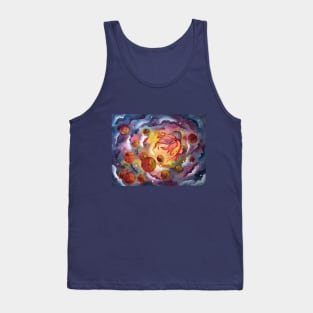 Betta Splenden Fish Abstract Tank Top